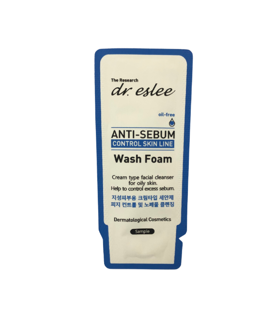 (R) dr.eslee Anti-Sebum Wash Foam (SACHET 1 gm