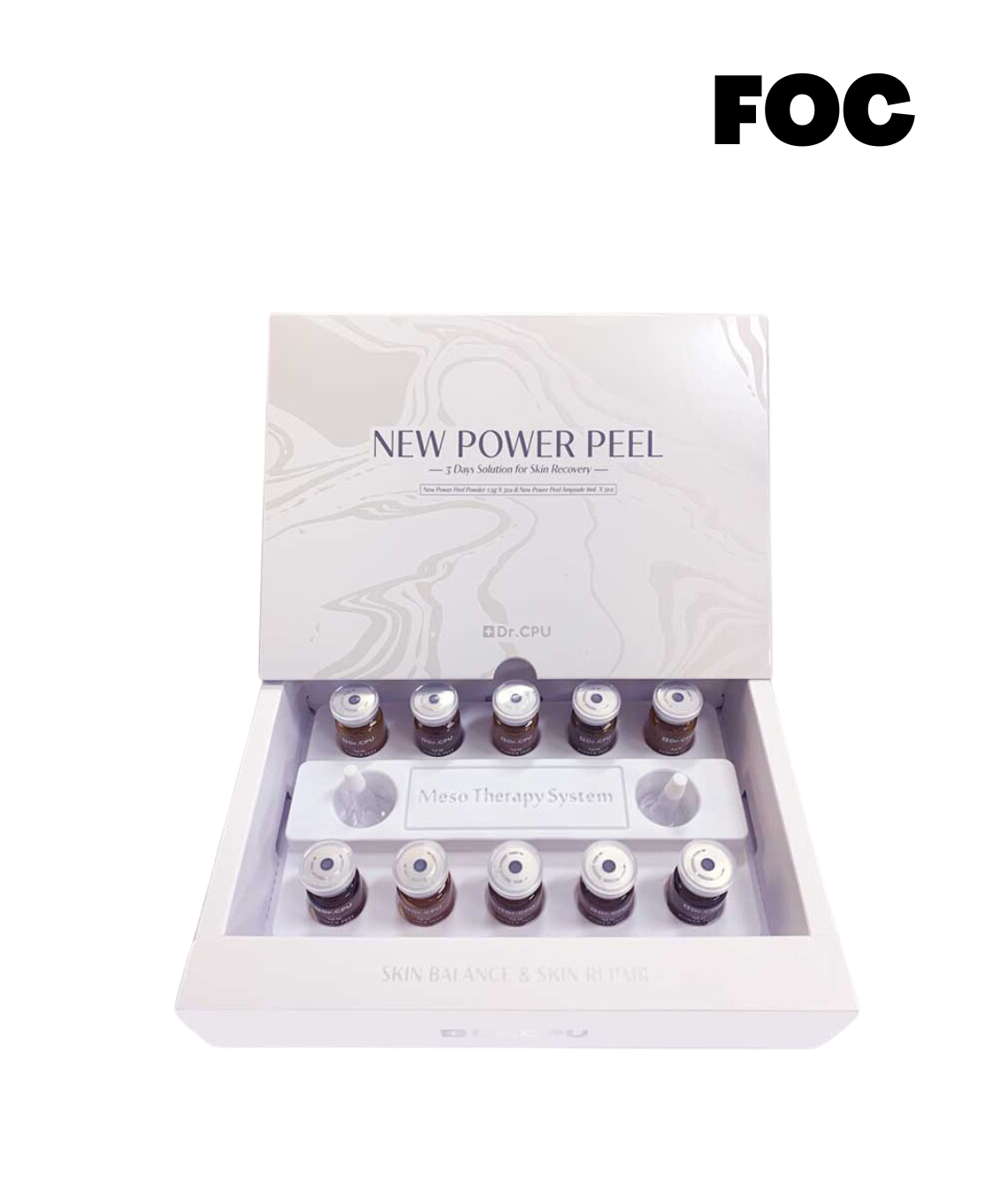(FOC) Dr.CPU New Power Peel Set - 10 treatments