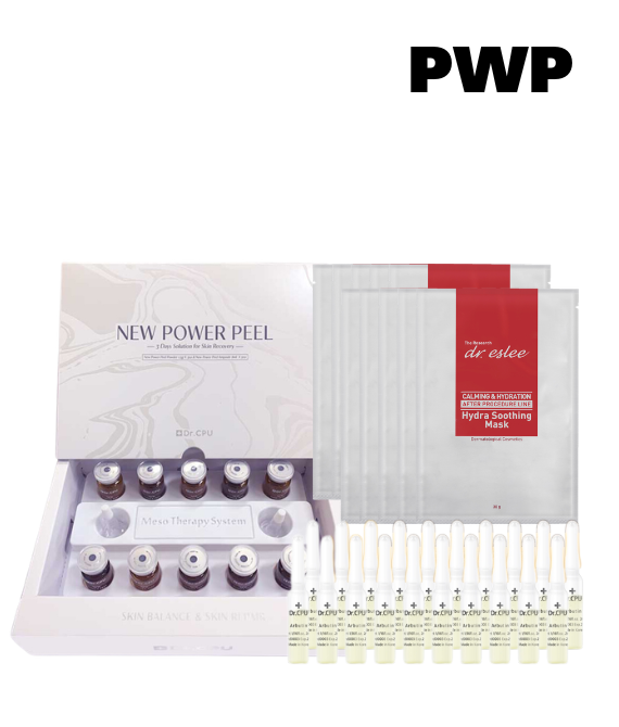 (S) New Power Peel pwp mask& ampoule