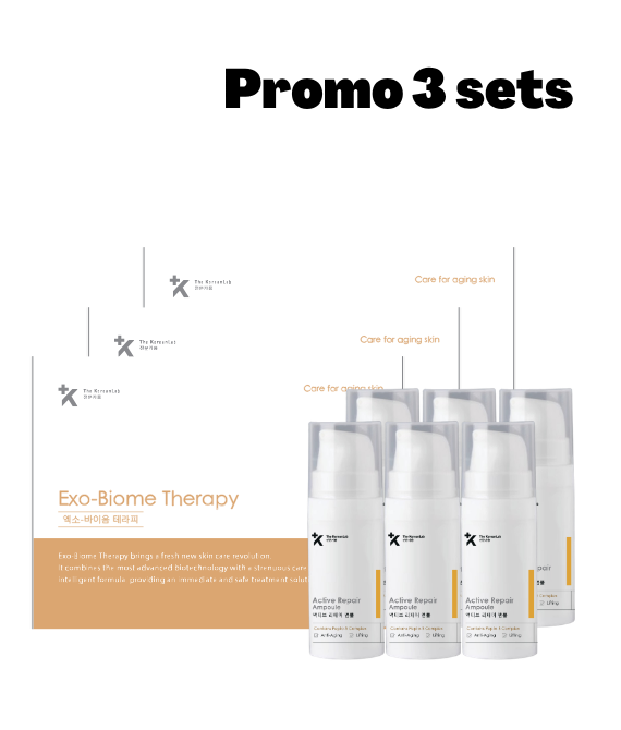 (S) The KoreanLab Exo-Biome Therapy - 4 treatments (3boxes)